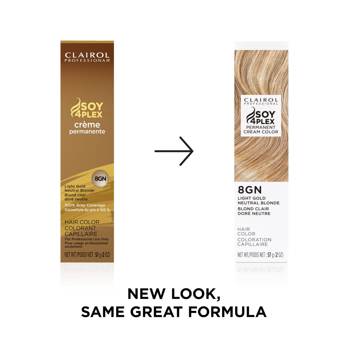 Clairol Professional hair color application instructions