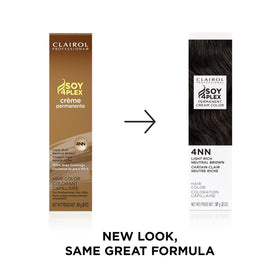 Clairol Professional hair color cream texture close-up