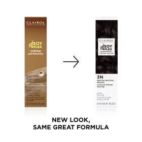 Clairol Professional hair color packaging side view