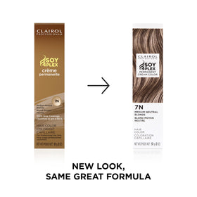 Clairol Professional hair color packaging with ingredients