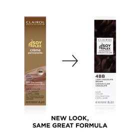 Clairol Professional hair color packaging with shade details