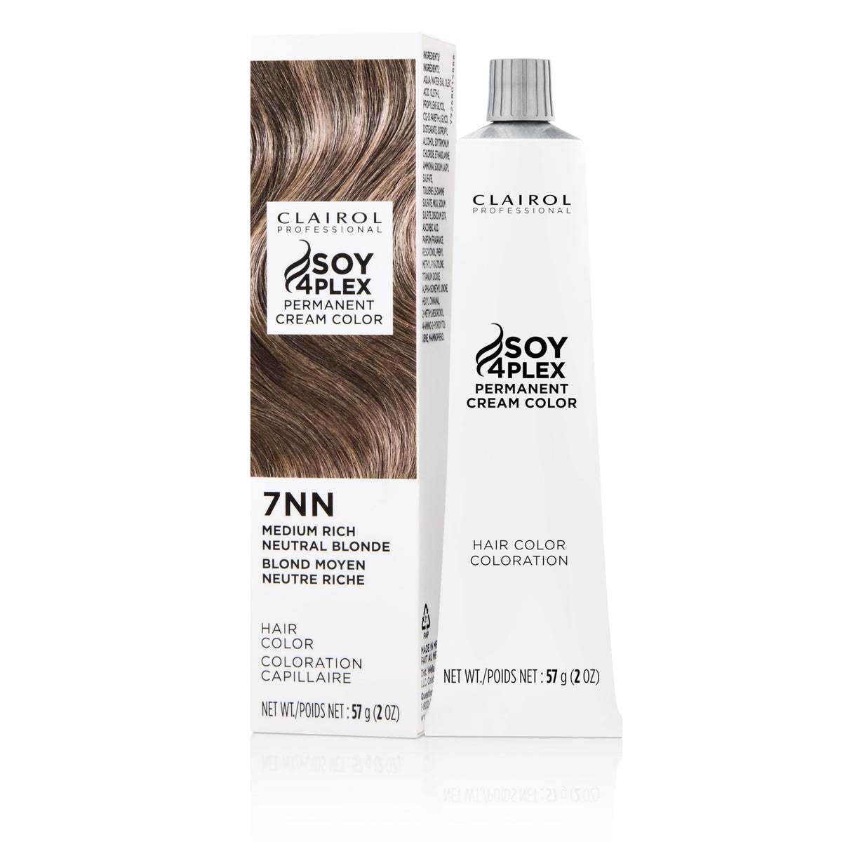 Clairol Professional Permanent Cream Hair Color packaging front view