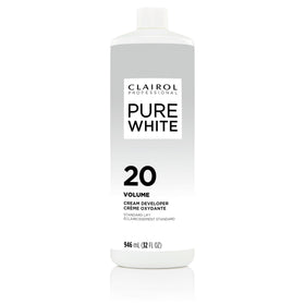 Clairol Professional Pure White 20 Volume Developer front view