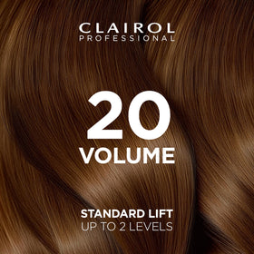 Clairol Professional Pure White Developer texture close-up