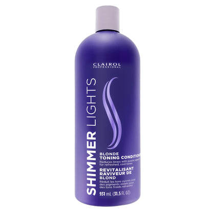Clairol Professional Shimmer Lights Conditioner 31.5 fl oz front view