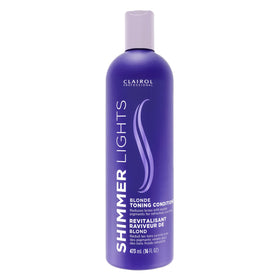 Clairol Professional Shimmer Lights Purple Conditioner 16 fl oz front view