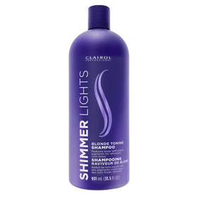 Clairol Professional Shimmer Lights Purple Shampoo 31.5 fl oz front view