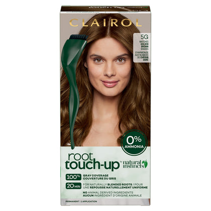 Clairol Root Touch-Up 5G Gold Brown hair dye packaging front view