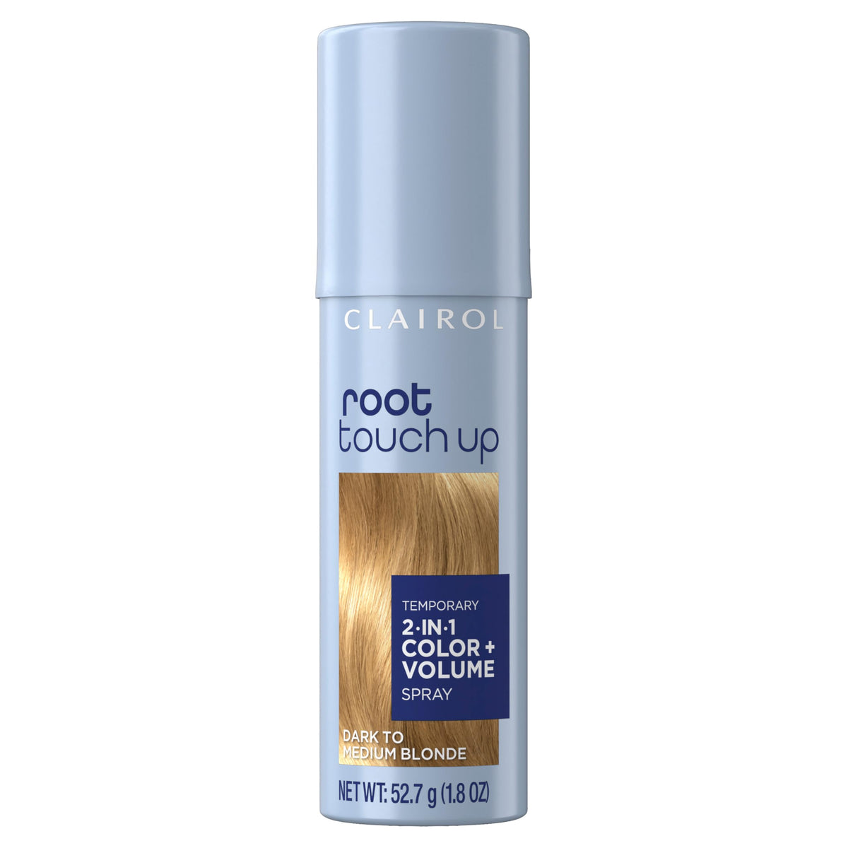 Clairol Root Touch-Up Color + Volume Temporary Hair Spray in Blonde front view