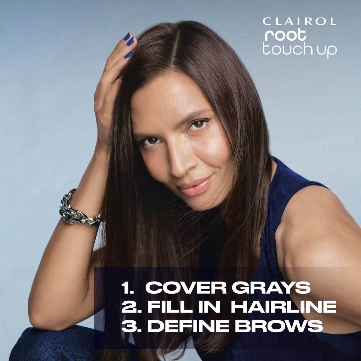 Clairol Root Touch-Up packaging with three powders