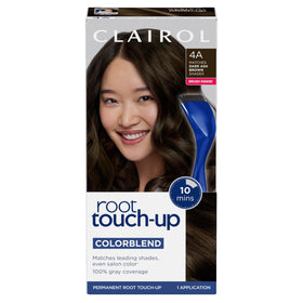 Clairol Root Touch Up Permanent Hair Dye 4A Dark Ash Brown front view