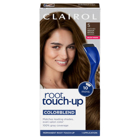Clairol Root Touch Up Permanent Hair Dye 5 Medium Brown front view
