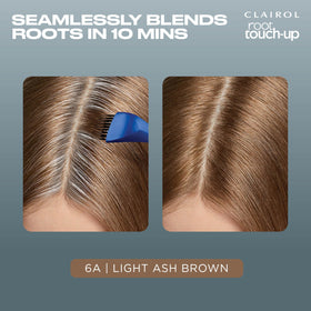 Clairol Root Touch Up Permanent Hair Dye 6A Light Ash Brown packaging