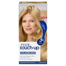 Clairol Root Touch Up Permanent Hair Dye 9 Light Blonde front view