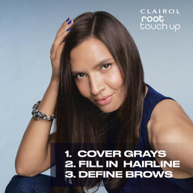 Clairol Root Touch-Up Powder packaging with three packs