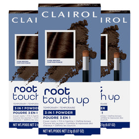 Clairol Root Touch-Up Temporary Concealing Powder Dark Brown front view