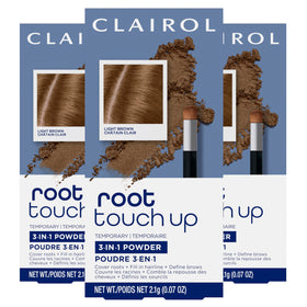 Clairol Root Touch-Up Temporary Concealing Powder Light Brown front view