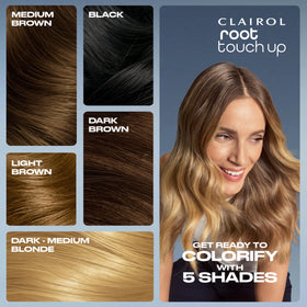 Clairol Root Touch-Up Temporary Hair Spray usage demonstration