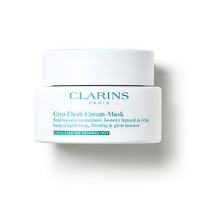 CLARINS Cryo-Flash Face Mask front view with packaging