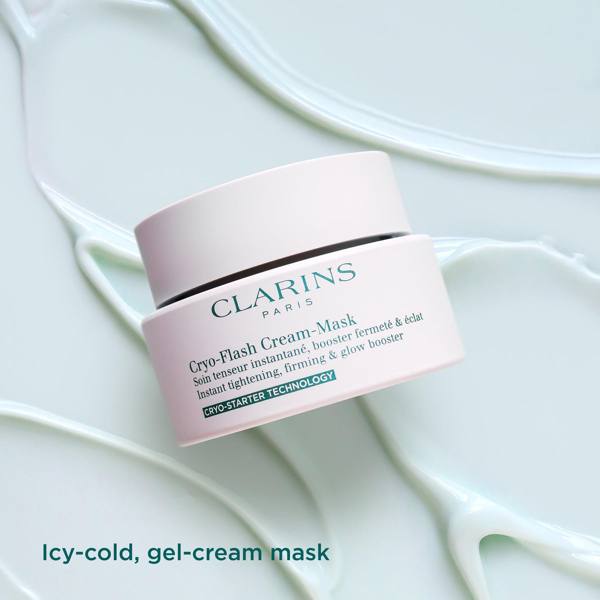 CLARINS Cryo-Flash Face Mask side view
