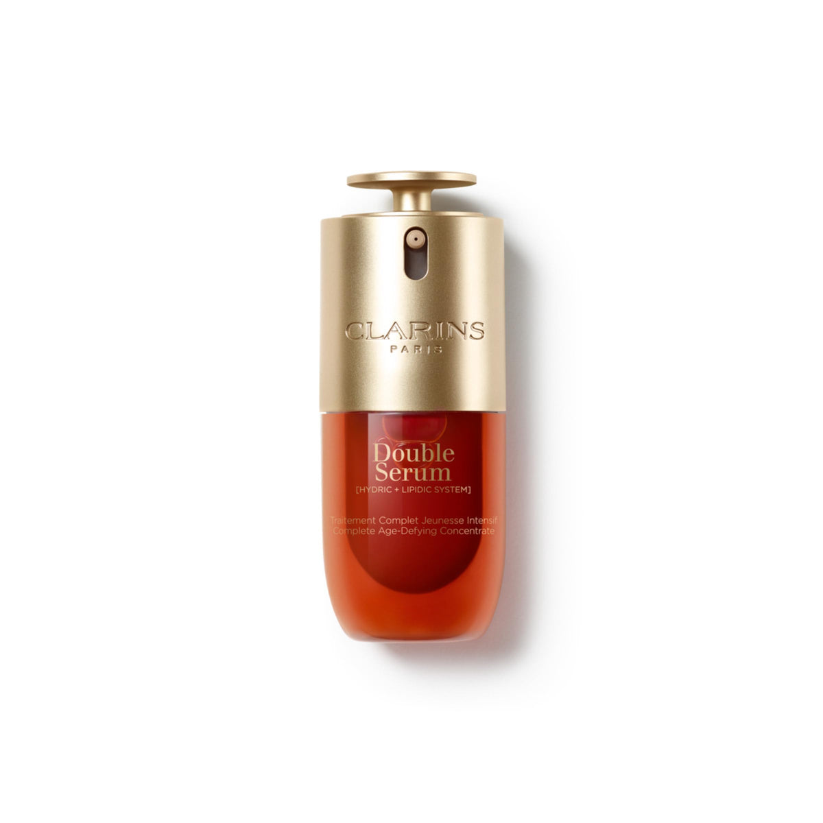 CLARINS DOUBLE SERUM® Anti Aging Face Serum front view, 30ml bottle