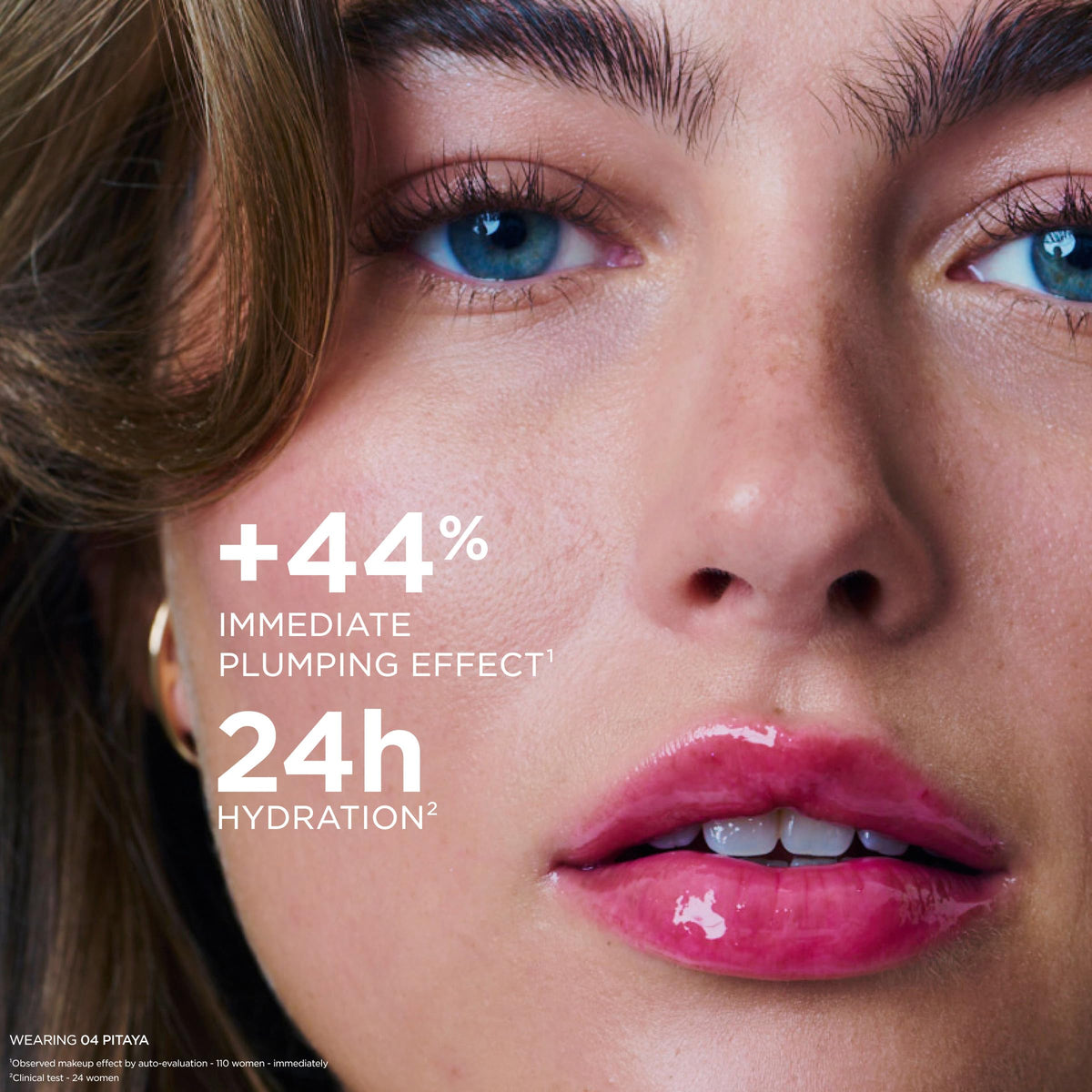 CLARINS Lip Comfort Oil in use on lips