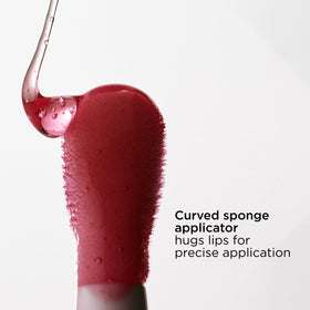 CLARINS Lip Comfort Oil opened with applicator visible