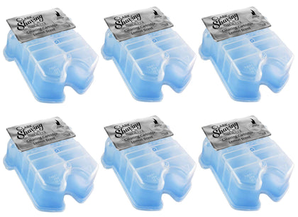 Clark Shaving Co. Refill Cartridges for Braun Clean & Renew 6-Pack front view