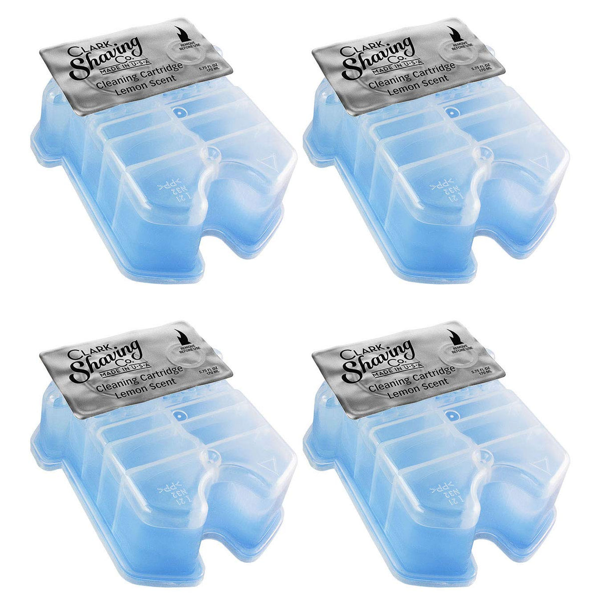 Clark Shaving Co. refill cartridges for Braun Clean & Renew system front view