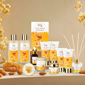 Clay mask and body scrub from LILY ROY Spa Gift Set