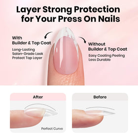 Clean application of beetles Nail Tips Glue