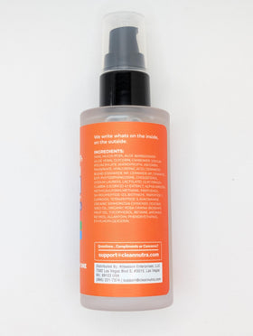 Clean Beauty Snail Mucin Serum in a skincare routine setup