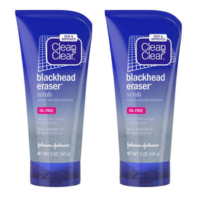Clean & Clear Blackhead Eraser Facial Scrub 5 oz back view