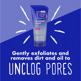 Clean & Clear Blackhead Eraser Facial Scrub 5 oz side view