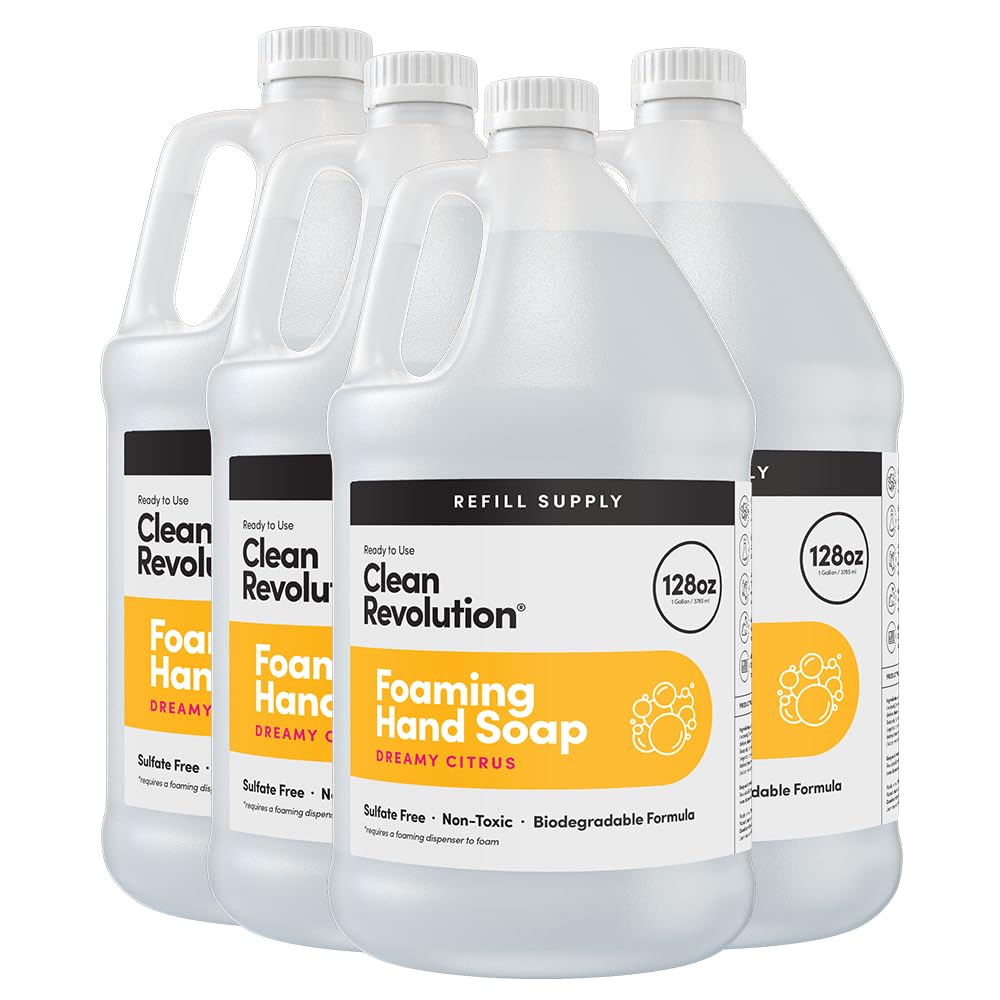 Clean Revolution Foaming Hand Soap Refill 128oz front view