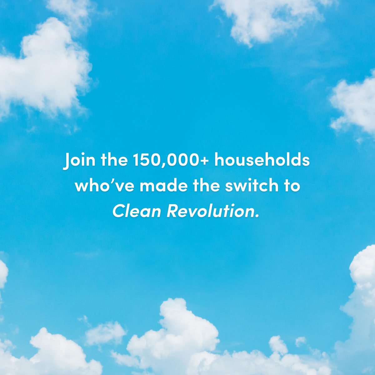 Clean Revolution hand soap refill showing eco-friendly packaging
