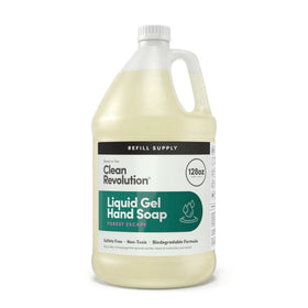 Clean Revolution Liquid Gel Hand Soap 128 Fl Oz front view