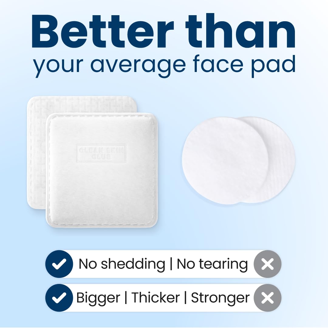 CLEAN SKIN CLUB Clean² Pads 2.0 smooth side close-up