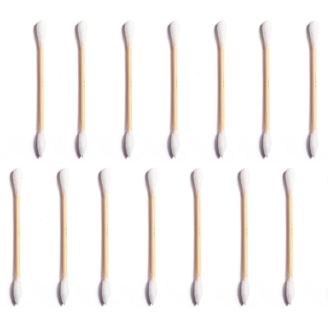 CLEAN SKIN CLUB Clean Swabs organic cotton texture view