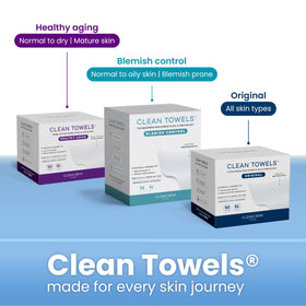 CLEAN SKIN CLUB Clean Swabs sterile application demonstration