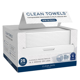 CLEAN SKIN CLUB Clean Towels® front view of packaging