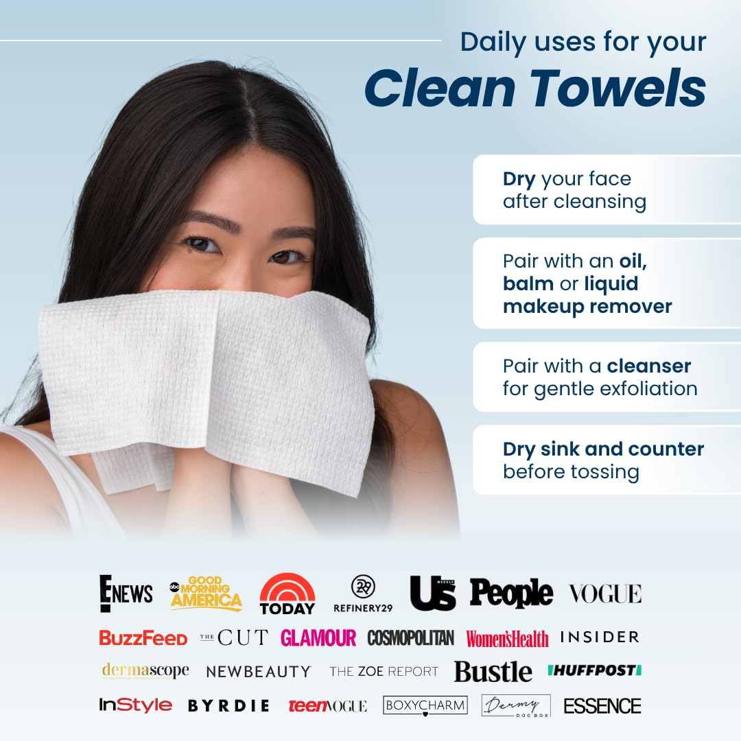 CLEAN SKIN CLUB Clean Towels® towel texture close-up