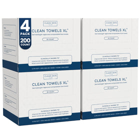 CLEAN SKIN CLUB Clean Towels XL® front view of packaging