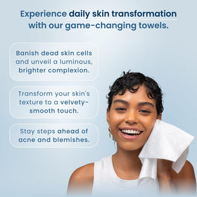 CLEAN SKIN CLUB Clean Towels XL towel inside packaging