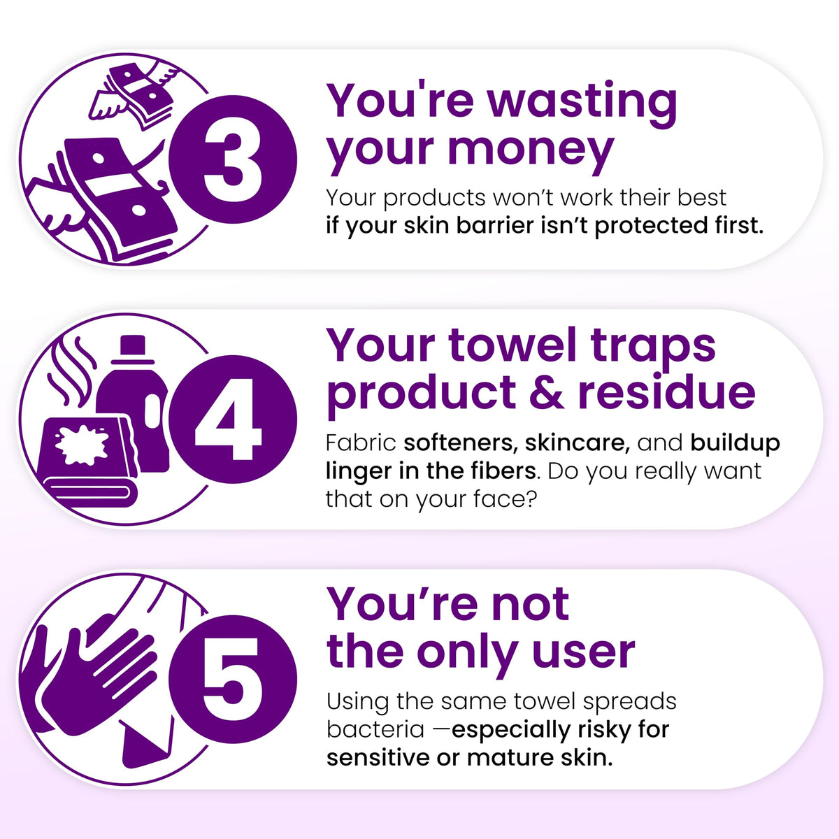 CLEAN SKIN CLUB Healthy Aging Clean Towels XL in a bathroom setting