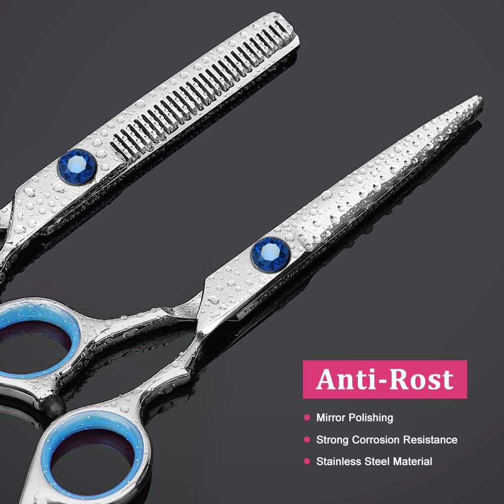 Cleaning cloth and comb from Sirabe hair scissors set