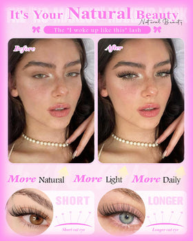 Clear lash glue tube from wtvane eyelash kit