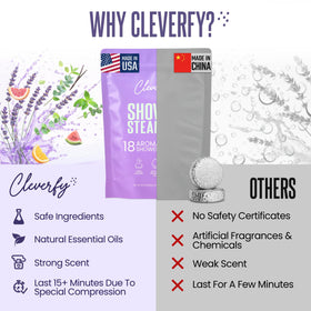 CLEVERFY Shower Steamers Watermelon scent