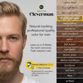 CLEVERMAN hair dye application process step 3
