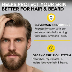 CLEVERMAN hair dye kit with application tools